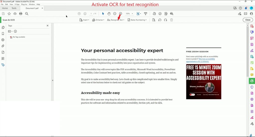 Recognize Text